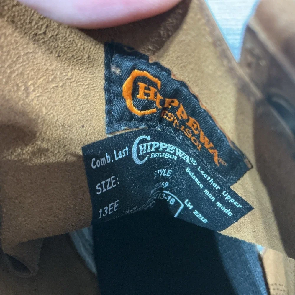 Chippewa Mens 13 EE Classic 2.0 Limited Bourbon Brown Steel Toe Boots MC2069 NEW